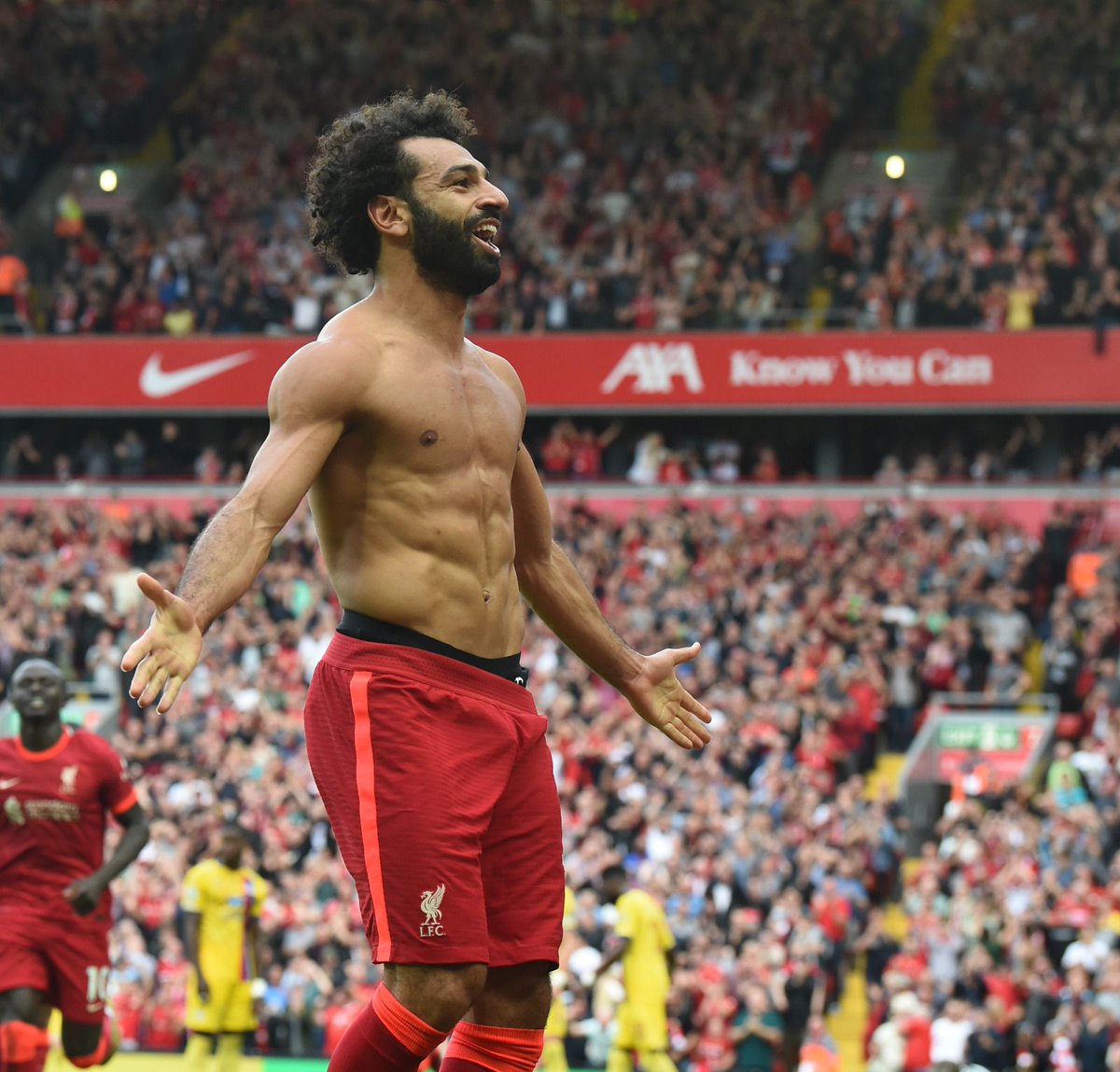 Mohamed Salah on Twitter: &quot;You, the fans, keep me going. You give me more  strength than I think you&#39;ll ever know.… &quot;