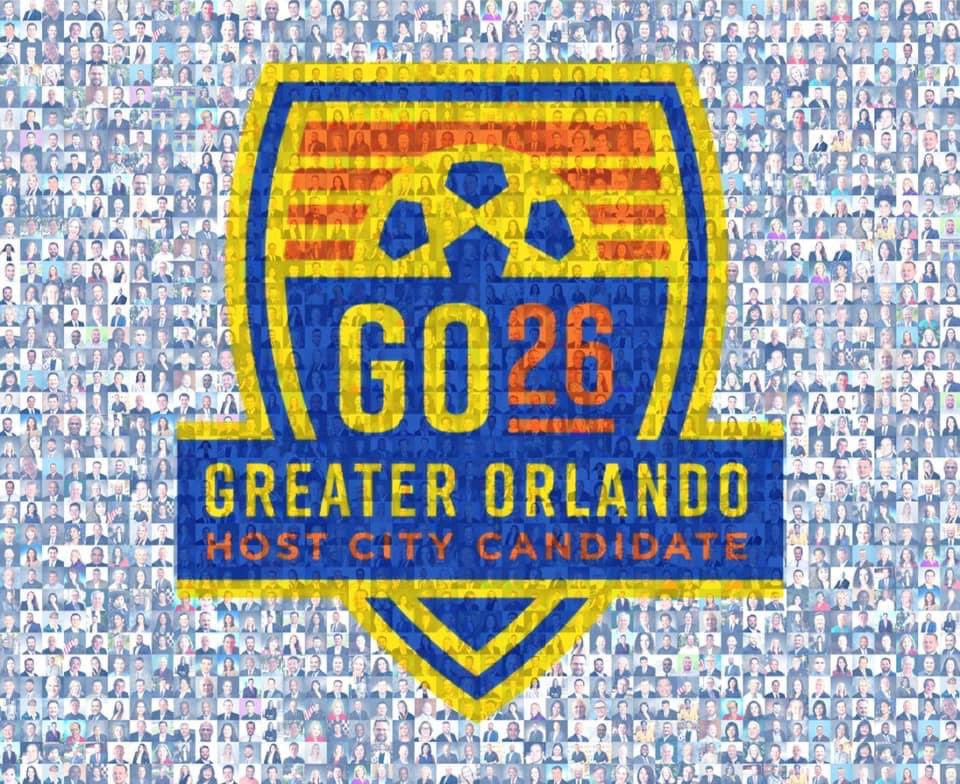 Thank you @FIFA for kicking it with us today in #Orlando! Our collaborative community is ready to welcome the world!  #GO26 #Orlando2026 #Wheretheworldpla

@Orlando_2026 @fifaworldcup @ussoccer @concacaf @greaterorlsport @mls @thecitybeautiful, @ocfl, @OrlandoCitySC @orlpride