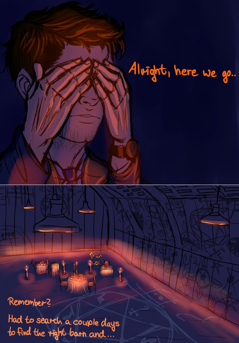 caswatchesoveru's tweet photo. Happy Birthday AND Happy Anniversary Cas..💙💚🥰
Dean prepared a candle light dinner in THAT one barn were they first met..❤️ with lots of burgers, pizza, apple pie and whisky.. c: as always a bit messy but i hope you like it ^u^ #castielday #destiel #destielanniversary https://t.co/wYnhk7Us8d
