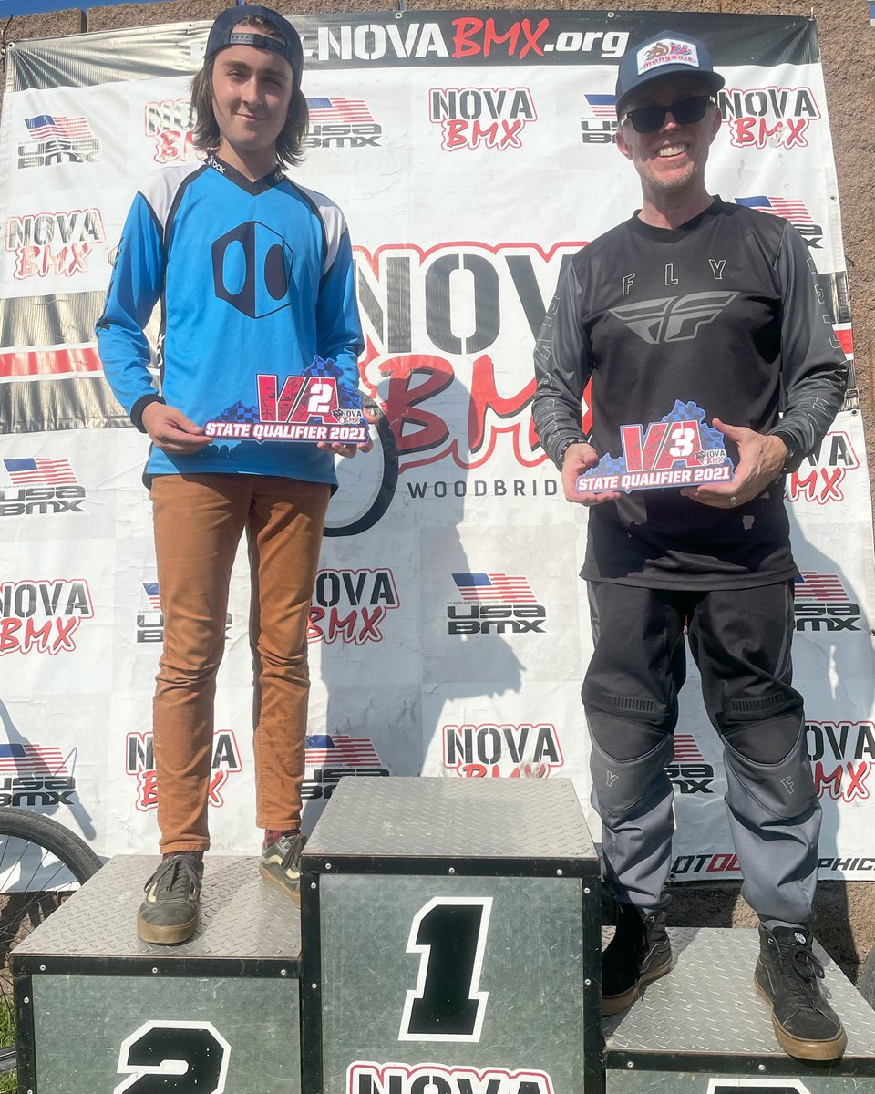 joeparfitt's tweet image. Brennan and I didn’t do too shabby at the @nova_bmx State Qualifier Race today. Our first time at the track. Great people, warm hospitality, and we had fun.  Photo by Sam (who kicked butt and made the mains himself) see y’all at @vmpbmx next week — #boxlevelupprogram