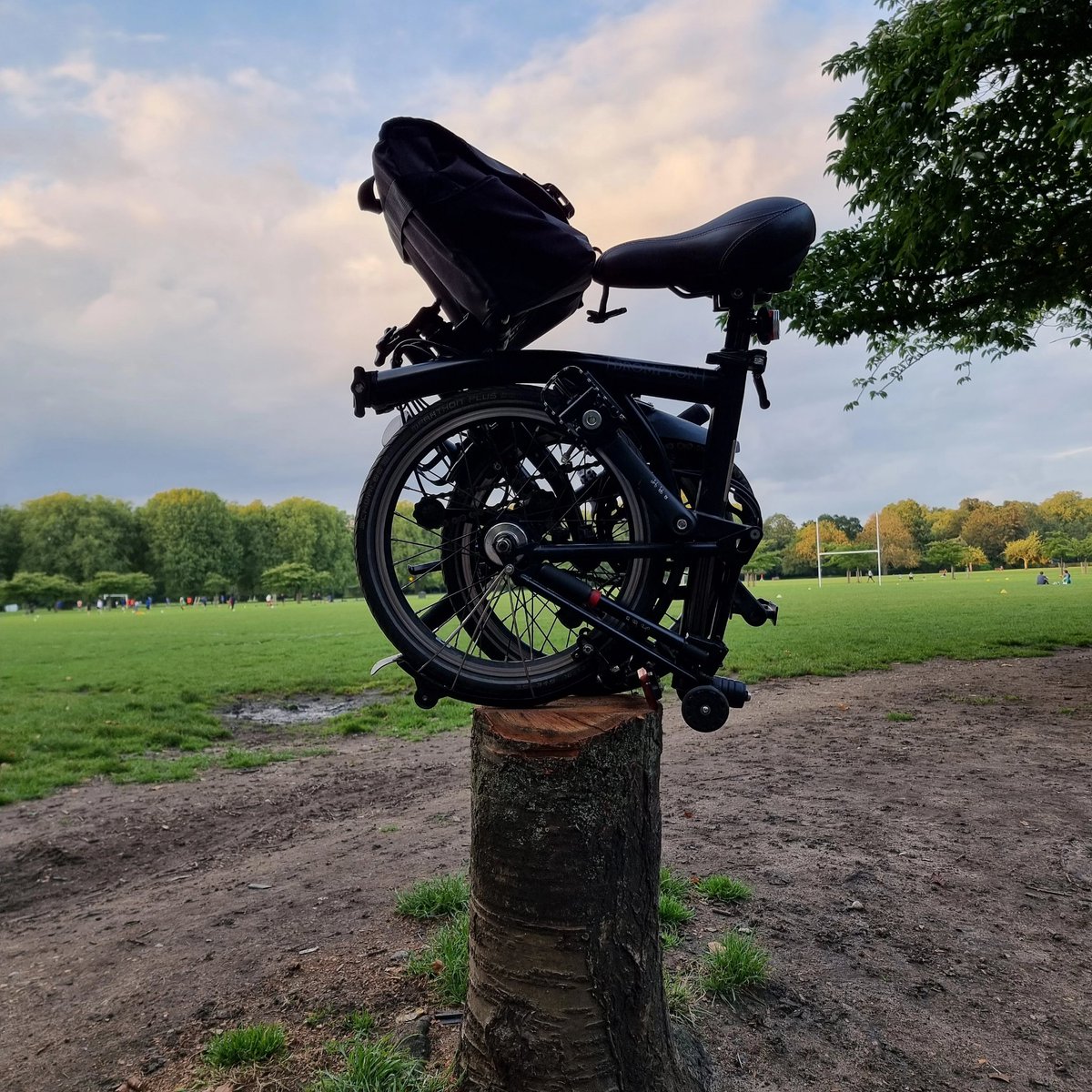 Life is like riding a bicycle. To keep your balance you must keep it moving!

#cycling #batterseapark #brompton #bromptonbicycle #madeforcities #bromptonuk #london #londoncycling #muslimsistercycling #lovecycling #loveadvantures