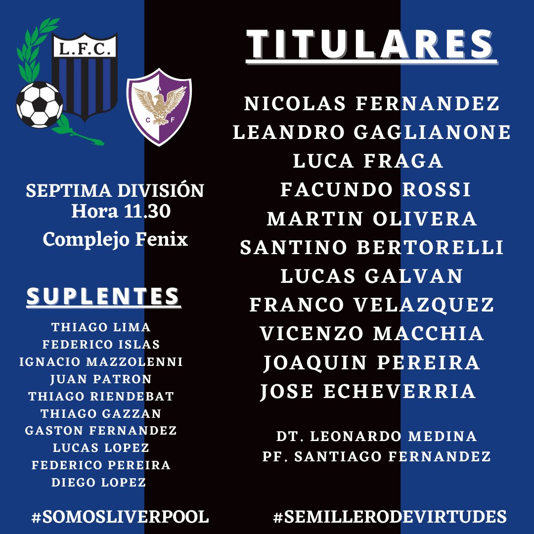lfcformativas's tweet photo. #FORMATIVAS #TORNEOESPECIAL2021 #7MAFECHA #SUB14 https://t.co/qVwwVeZgFz