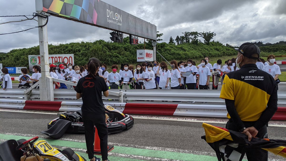 JAPANKART's tweet image. ブリーフィング中
#新東京サーキット
#マドンナカート