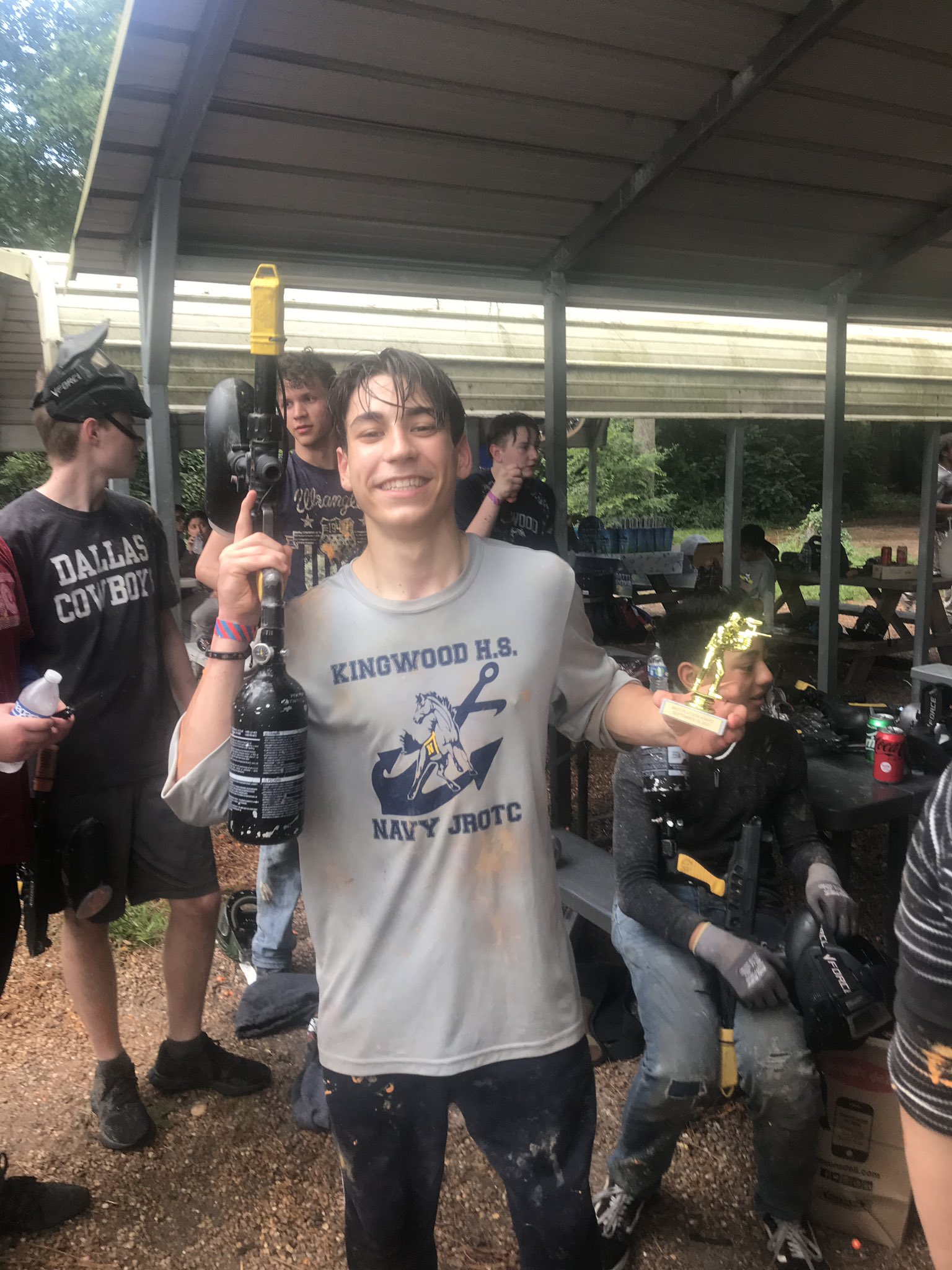 Kingwood NJROTC on Twitter "KHS Saturday Paintball event was a great