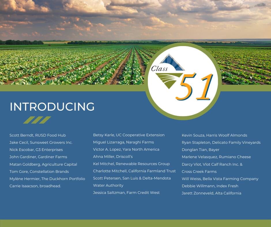 mrscolleencecil's tweet image. Super excited for and incredibly proud of @walnutboss for stepping out of his comfort zone to get accepted into @caagleadership #Class51! agleaders.org/news/51st-ag-l…