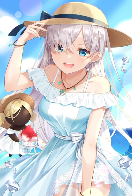 水着アナスタシアちゃん🌺
#FGO 