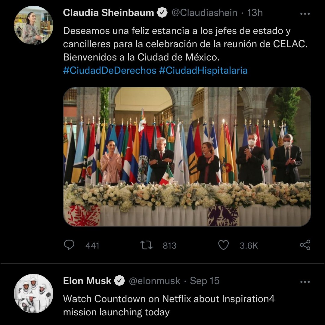 Un país pensando en el progreso y misiones espaciales y otros haciendo shows