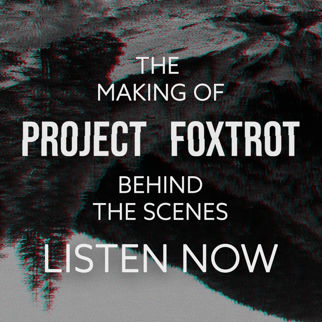 The next episode of "Project Foxtrot" comes out September 26th!  But while you wait you can listen to a behind the scenes interview with show creator, Mary Pelchat.  
projectfoxtrotpodcast.com/episodes
#Projectfoxtrot