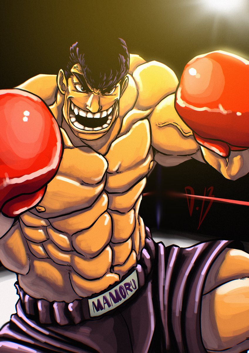 DocileBread's tweet photo. Takamura Mamoru 

Really gotta read Ippo! https://t.co/Pwurkk55yK