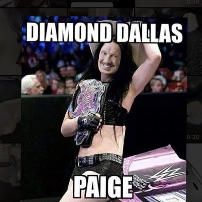 Magazine Confuses Paige With WWE Hall Of Famer Diamond Dallas Page 1