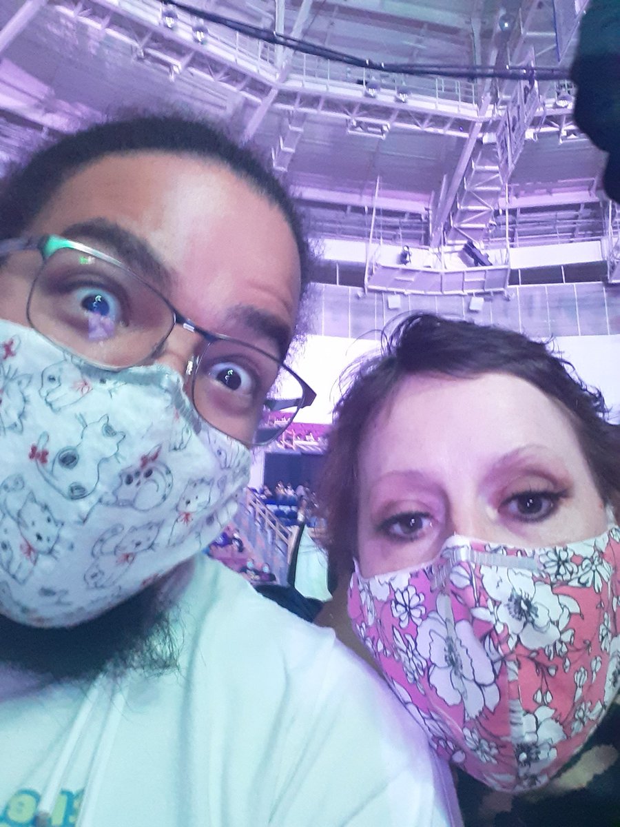 TheSHOWmb's tweet photo. Find us at #WWECharleston  having a great time! #theshowmb #haveyouheardabouttheshow https://t.co/BomD0Gy86i