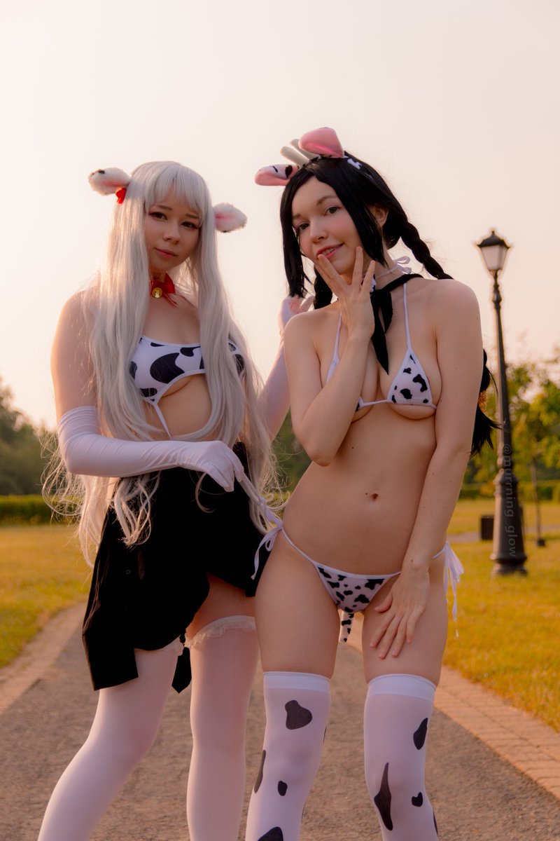 🐮 + 👩‍❤️‍💋‍👩 = 2 adorable cow girls 😉 Do you agree? 🥰❤️

Don’t miss this cute collab with @neroara_ara on our 🅿️🅰️tre🅾️ns 🥰

https://t.co/Rpb0LJZX5g

#cosplaygirls https://t.co/523SW81IwN
