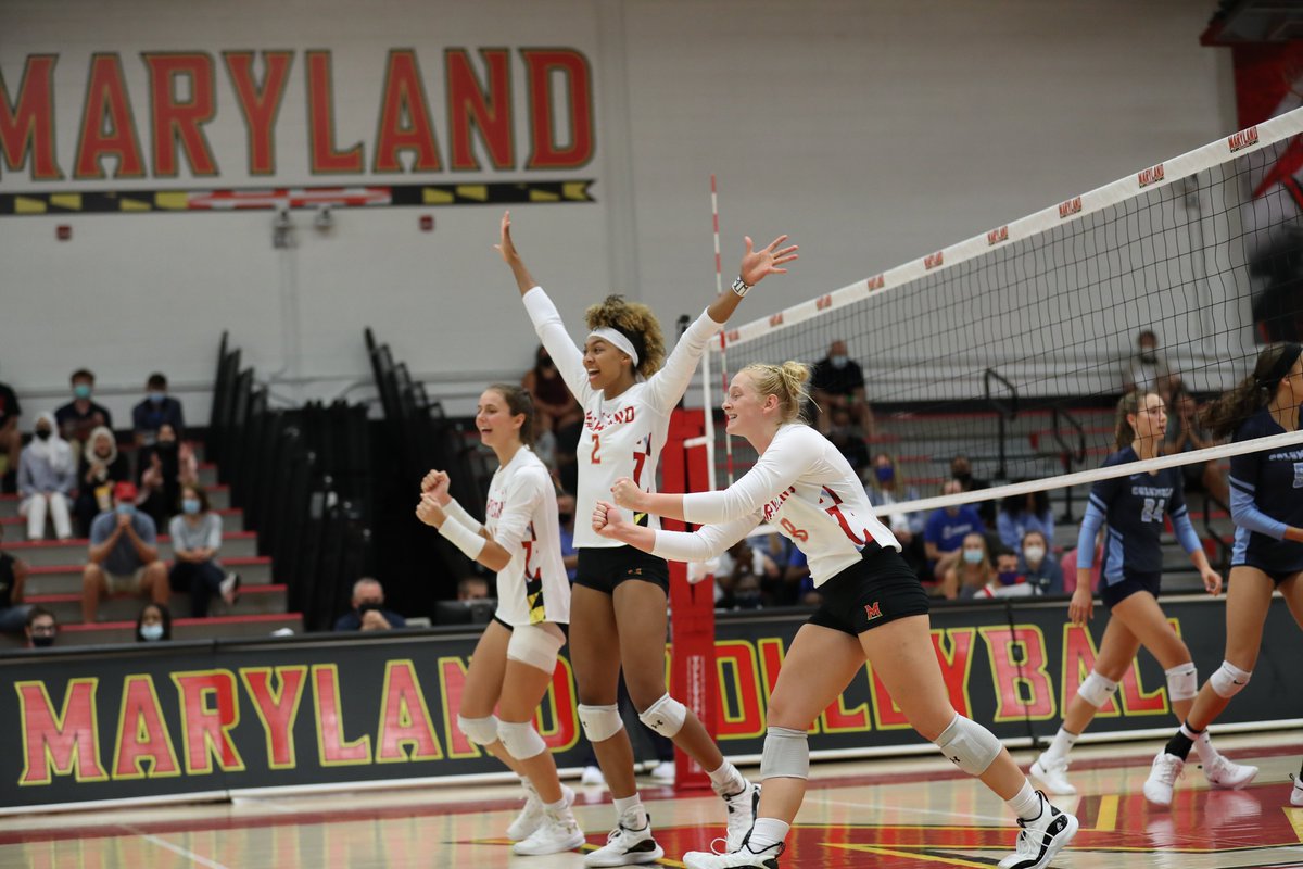 Maryland Volleyball tweet media