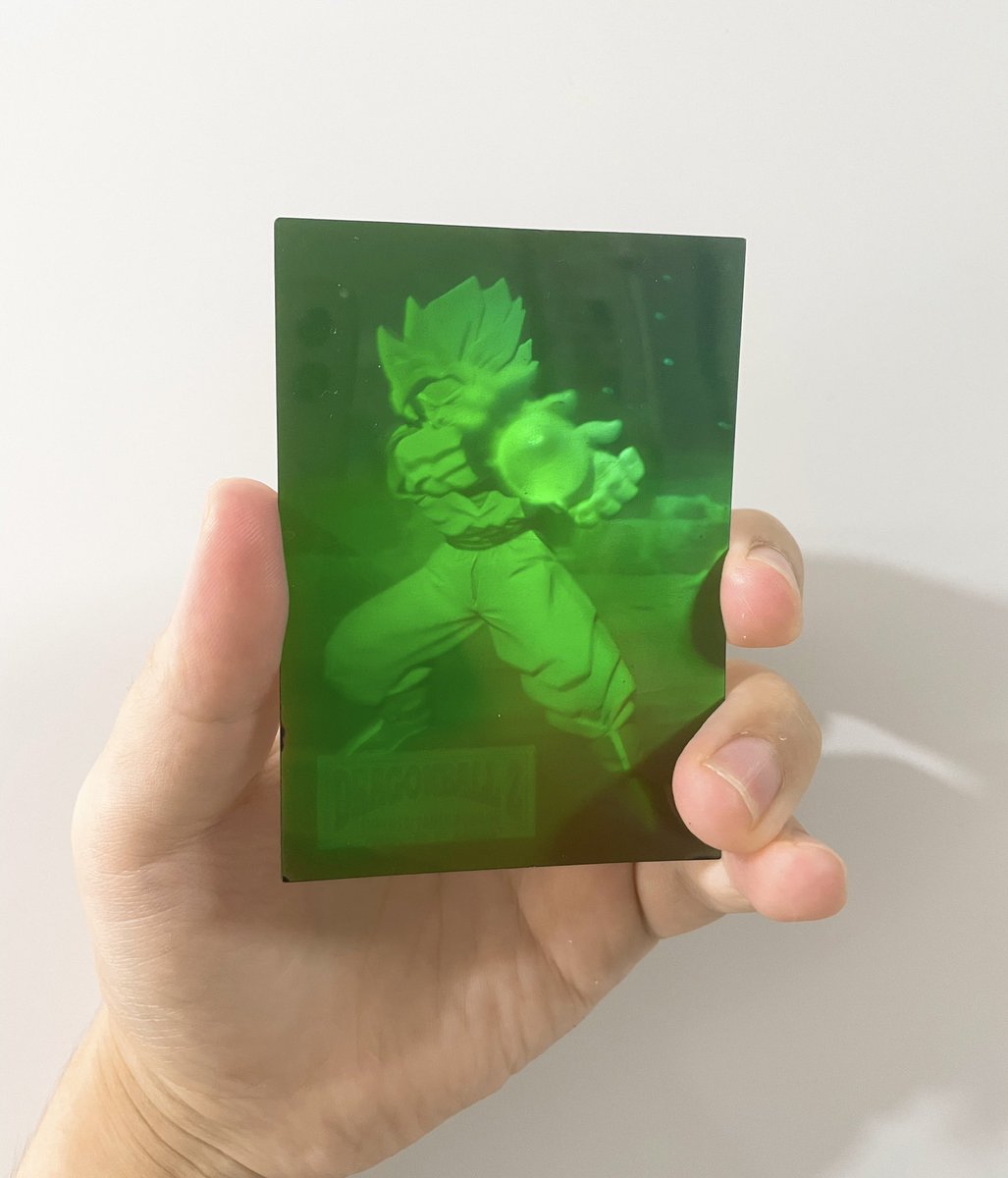 ট ইট র バラシ屋トシヤ ドラゴンボール3dホログラムカードです 個人的には超懐かしい 平成レトロ
