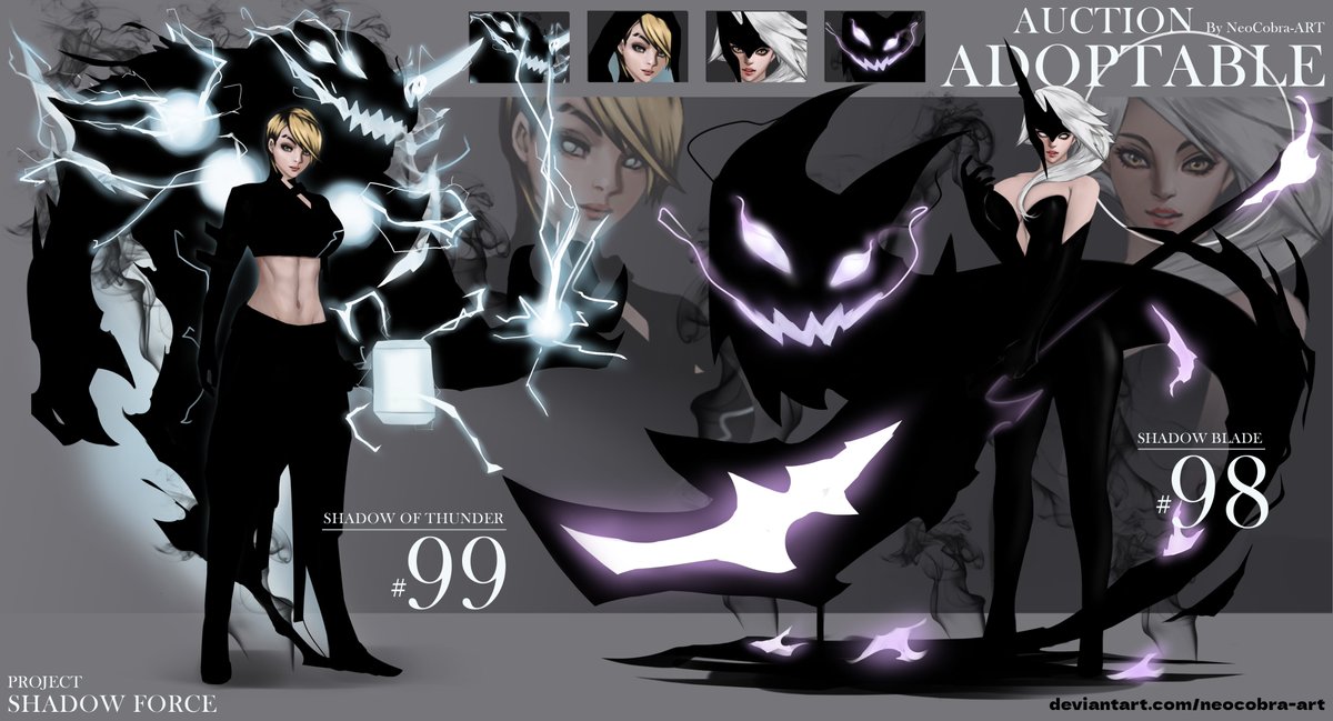 NeoCobra_'s tweet photo. Adoptables Shadow Force 99-98
Bid here! >> https://t.co/SP3L0qtRq2

#Auction #Auctions  #adoptable #adoptables https://t.co/3j4YA31PjX