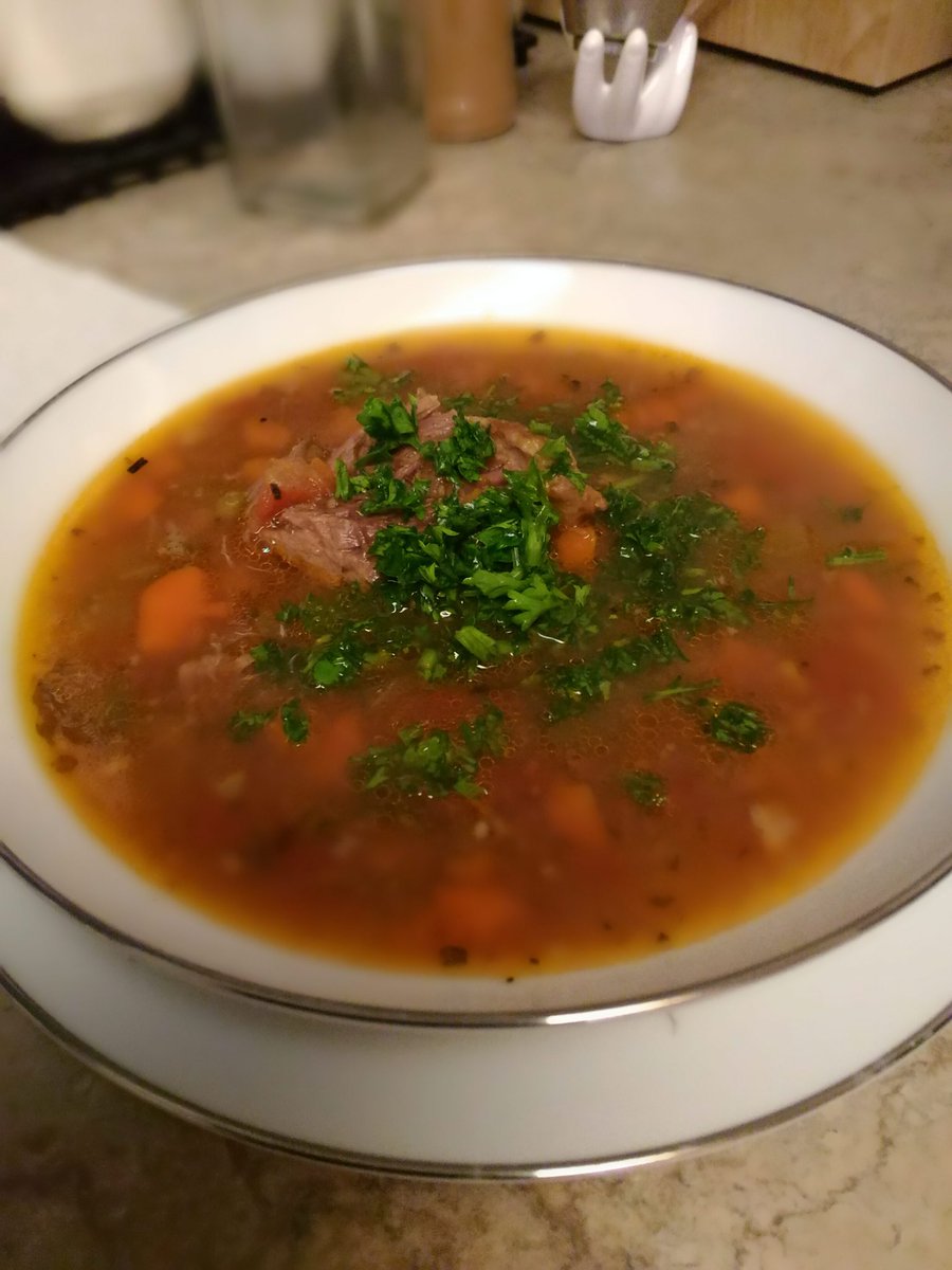 mamiof3kids's tweet photo. #Vegetablebeef #soup.. #dinner https://t.co/XUjJqmif1d