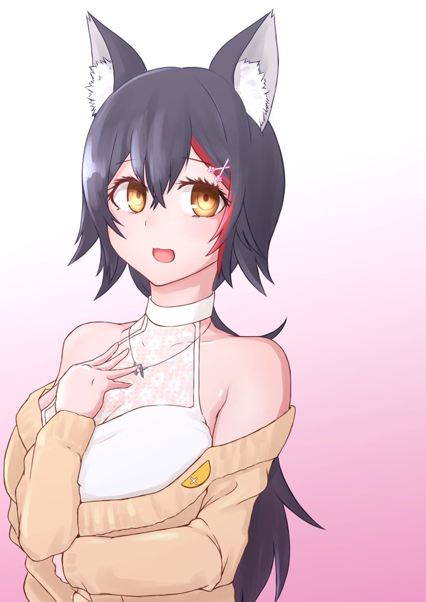 気に入った落描きを再利用して仕上げるなどした
#みおーん絵 