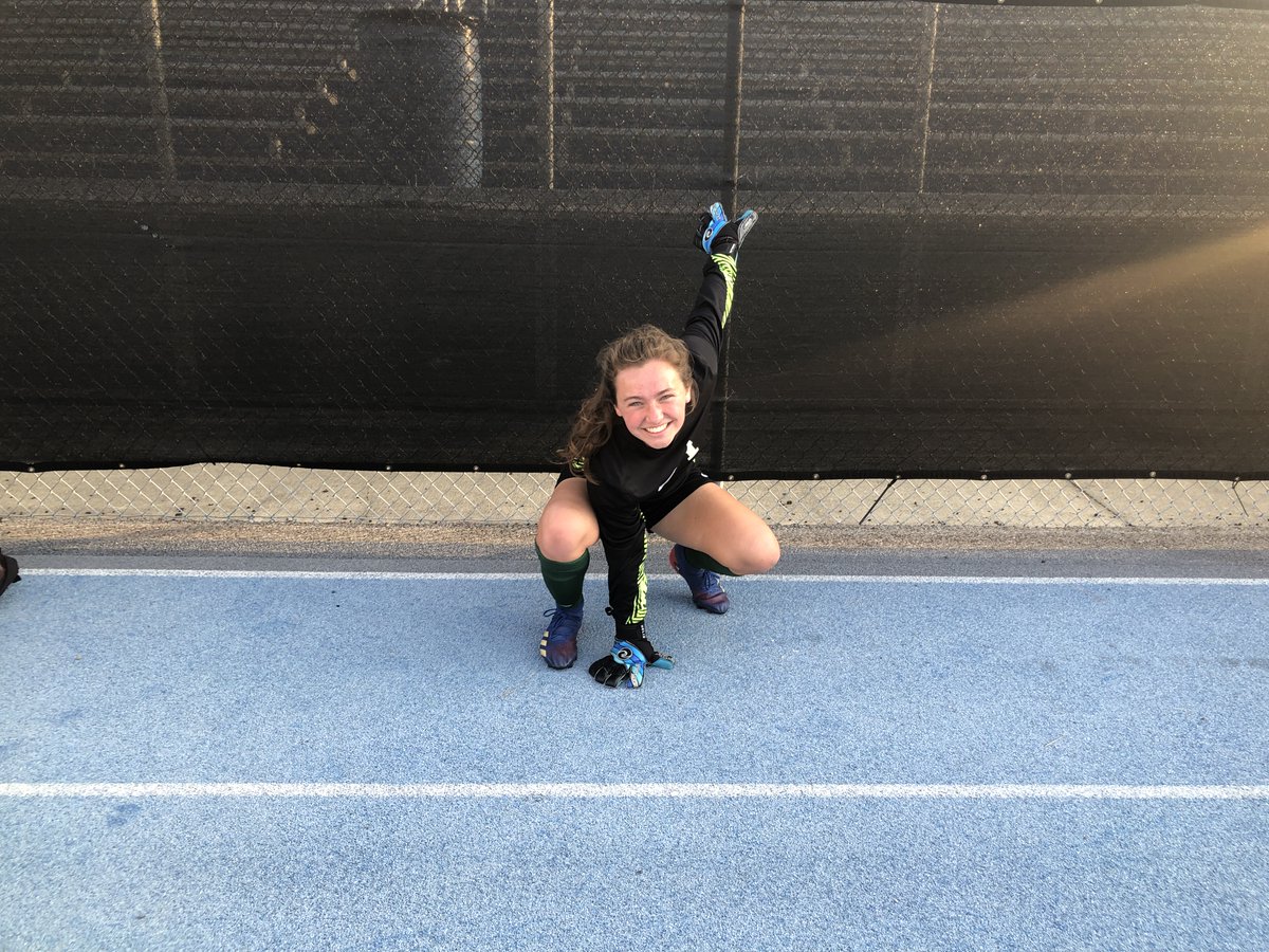 UALionsSoccer's tweet photo. Super hero Lilly earned a shutout tonight.  Our trio of goal scorers made it a 3-0 JV win.  Varsity completed the night with a 1-0 victory. https://t.co/ulqVTFabuG