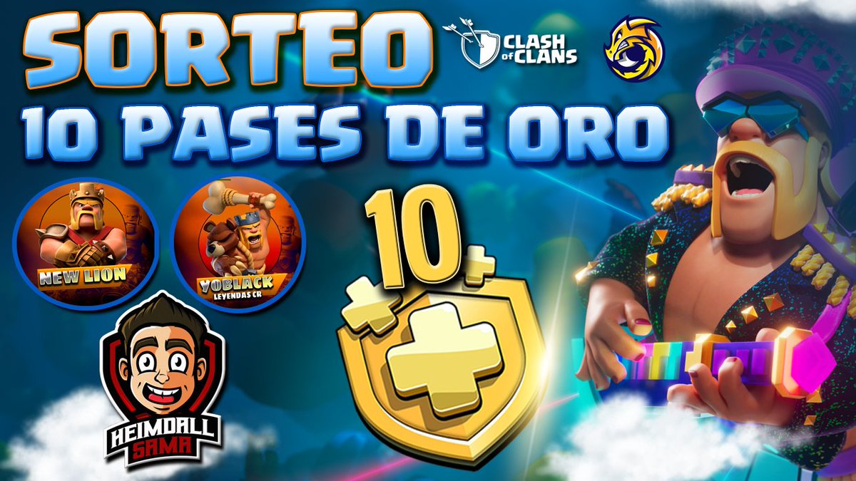 Sockers_'s tweet image. 🤩 Super SORTEO 🤩
10 PASES DE ORO 🎉🎉🎉
Requisitos:

1📌Seguir las cuentas de : 
@Sockers_ 
@HeimdallSama 
@FelipeG53047314 
@YoblackGC 

2📌Etiqueta a dos amigos
3📌RT 🔄

👉Ganadores día 24 de Septiembre

☔Recuerda Usar Codigo Sockers en tus compras en juegos de SC