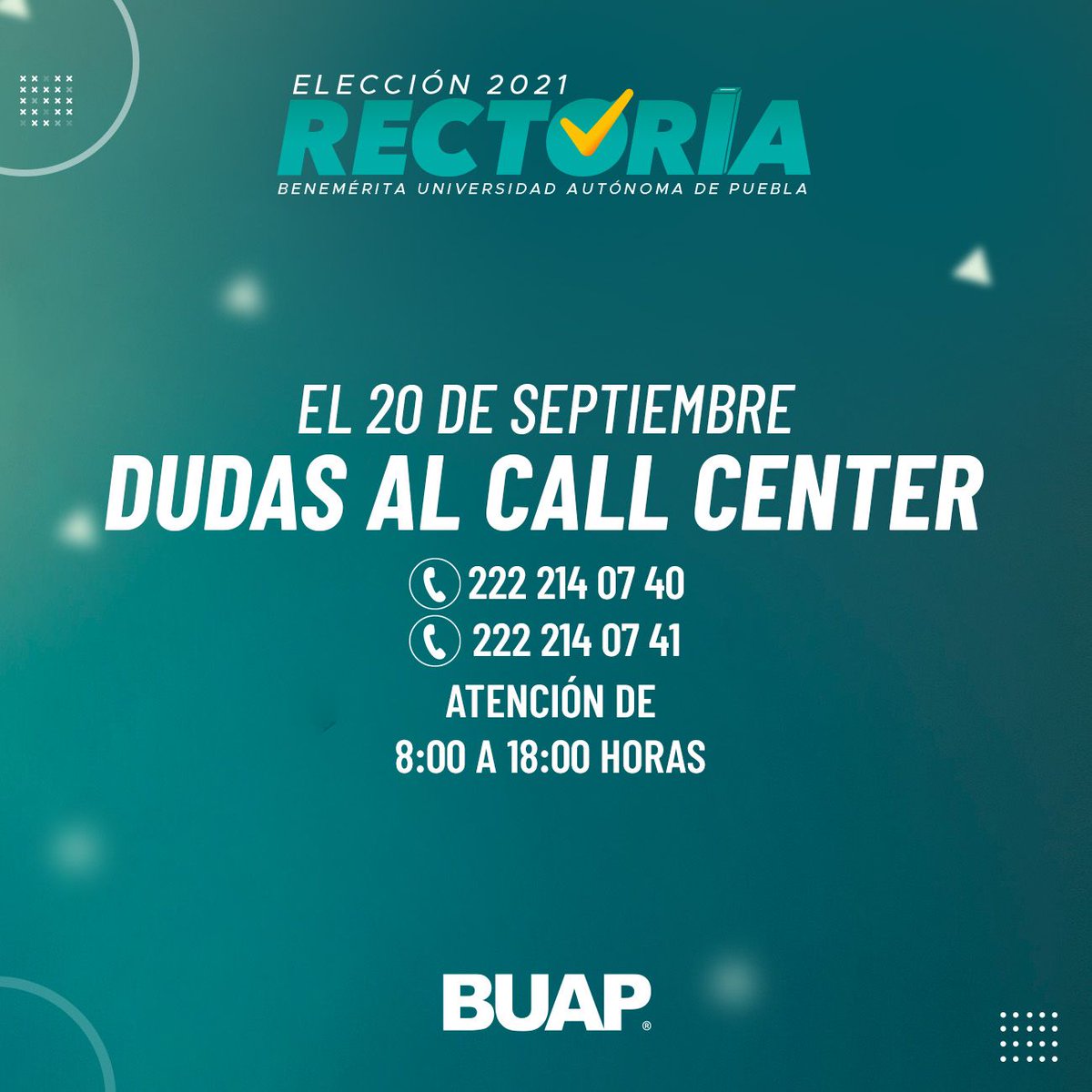 🗳Para ejercer tu voto debes contar con tu correo institucional.

👉 Si se te olvidó o nunca le prestaste atención, es hora de recuperarlo: buff.ly/2Jef9yc 

✅ #ElecciónRectoría2021
