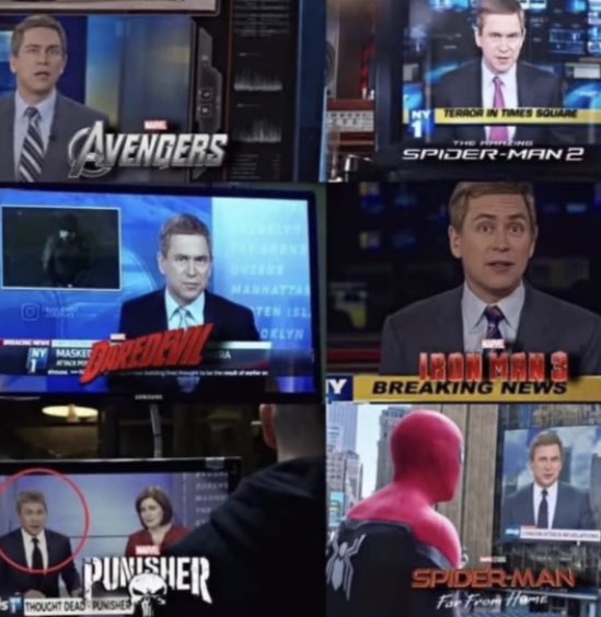 Regular 2 99 Content Ian على تويتر You Guys Remember The Same News Anchor In Every Marvel Project