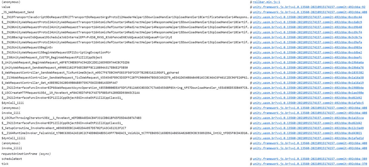 aitheologian's tweet image. Thank bejus for #WebAssembly #SourceMap and C++ mangle standard! #Decentraland #Hax