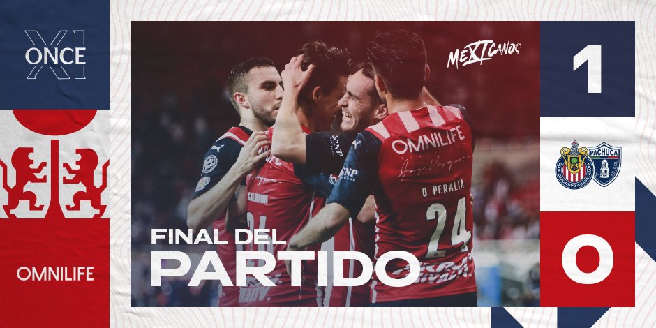 Chivas's tweet photo. 🇫🇷 ¡GANÓ EL GUADALAJARA! 🇫🇷

Con gol de @jesusanguloo nos quedamos con los 3 puntos en el @EstadioAKRON 🏟 https://t.co/SrU9yhfbEx