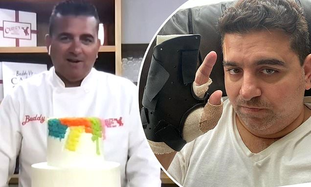 Cake Boss star Buddy Valastro reveals he is 'about 95% healed' nearly one year after injuring his hand in freak accident at home https://t.co/PuQS3eBo0s https://t.co/CC021fi9C3