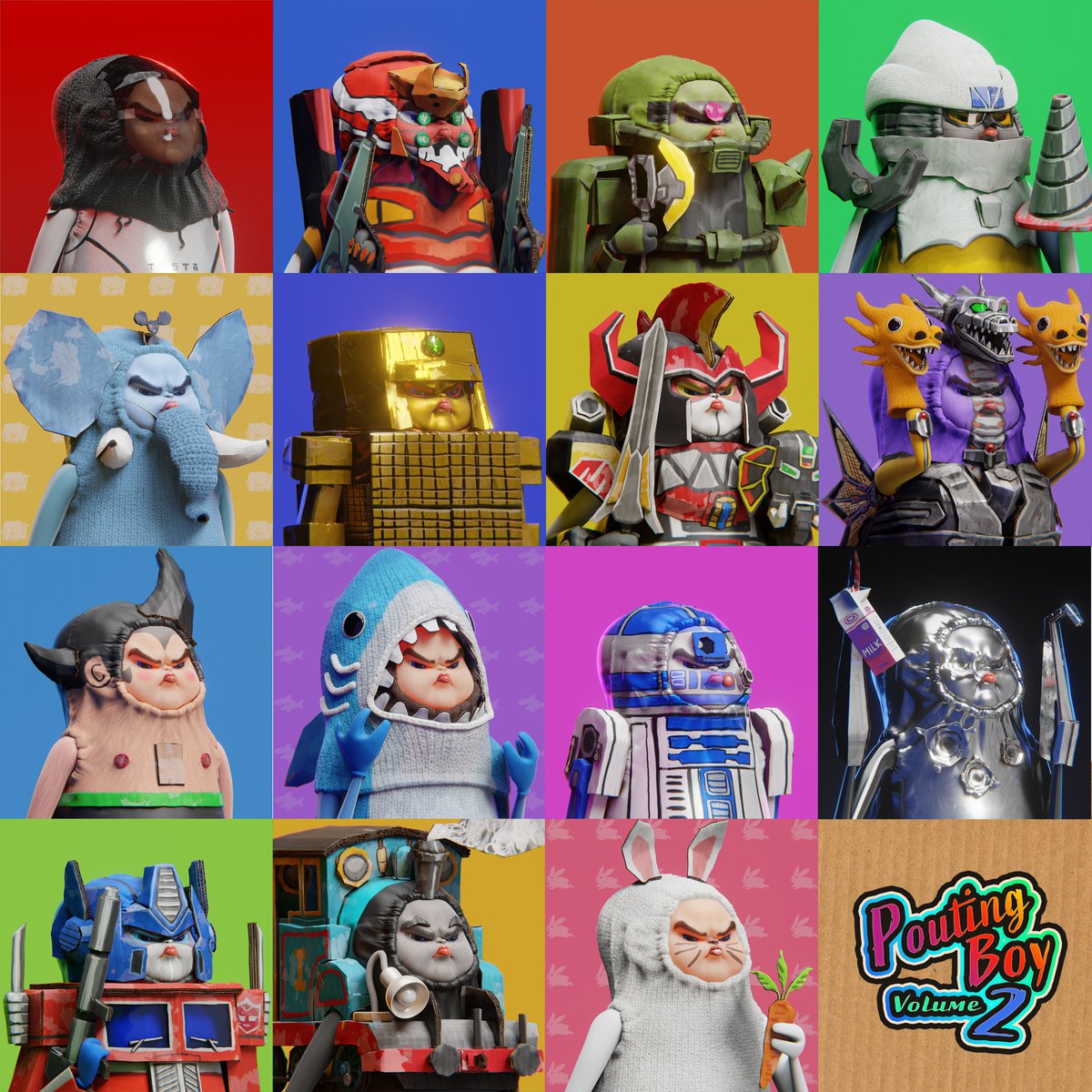 ben_chan86's tweet photo. Pouting Boy Volume 2 #10 - #23 π
3 days auction
Last 12 hours~
https://t.co/wsCY3DPOgi
#nft #nftcollectors #nftcollectible #poutingboy #pbc #3dmodel #3dart #Rarible #rariblecom
@rarible https://t.co/65ijXEEgWn