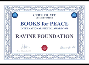 KenyaRavine's tweet photo. Ravine Foundation would like to offer special thanks to Prof. Dr. Antonio for bestowing an award (Certificate of Achievement: Books for Peace) for the year 2021. It is nothing less than an absolute honor to be the recipient of such an award. 

# #success # #thankyou # #team https://t.co/mm8fEuPGaR