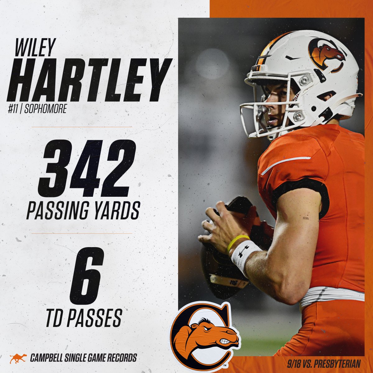 Not bad for your 1st career start. 

#RollHumps 🐪🏈