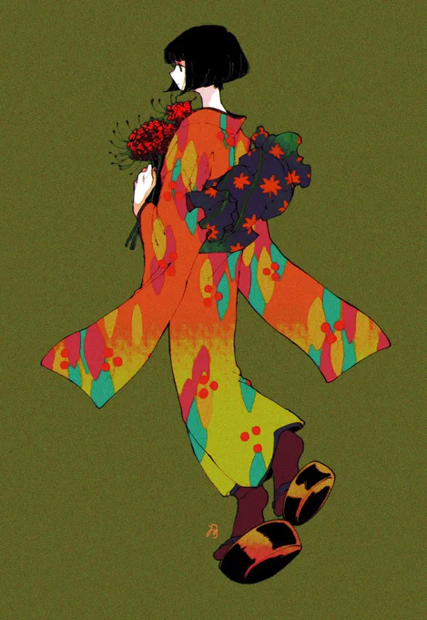 #イラストを4枚貼ると秋風に乗って絵柄を好いてくれる人の元へ届くらしい 

届け、秋🍠🍂🍁🌰🎃🌾🍊🍐🍇 