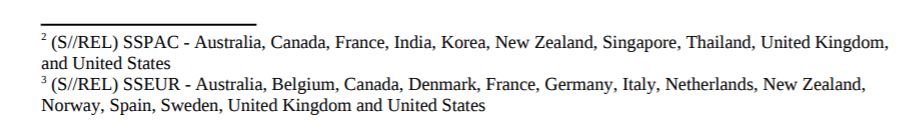 Zou Frankrijk nu (tijdelijk) ook niet meer meewerken in de SIGINT Seniors Pacific (SSPAC), de oosterse tegenhanger van de Europese SSEUR/14 Eyes...?