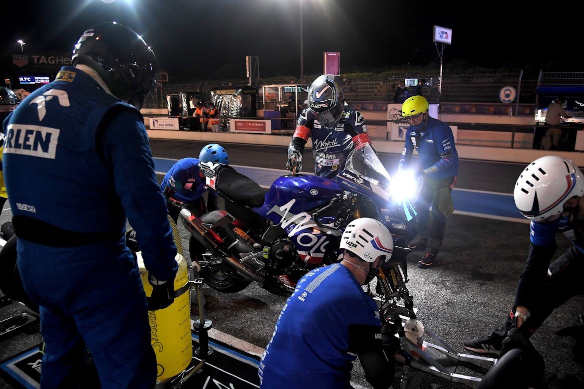 Unfortunately we retired from the Bol d’Or. The engine broke on me, on my final lap of a double stint at 2am. Throughly enjoyed every lap of this amazing race. Thank you Wojcik Racing Team &amp; all staff, Gino &amp; Shez.