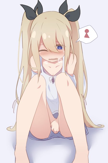 やっぱり前をぎゅっと押さえているのが好き 