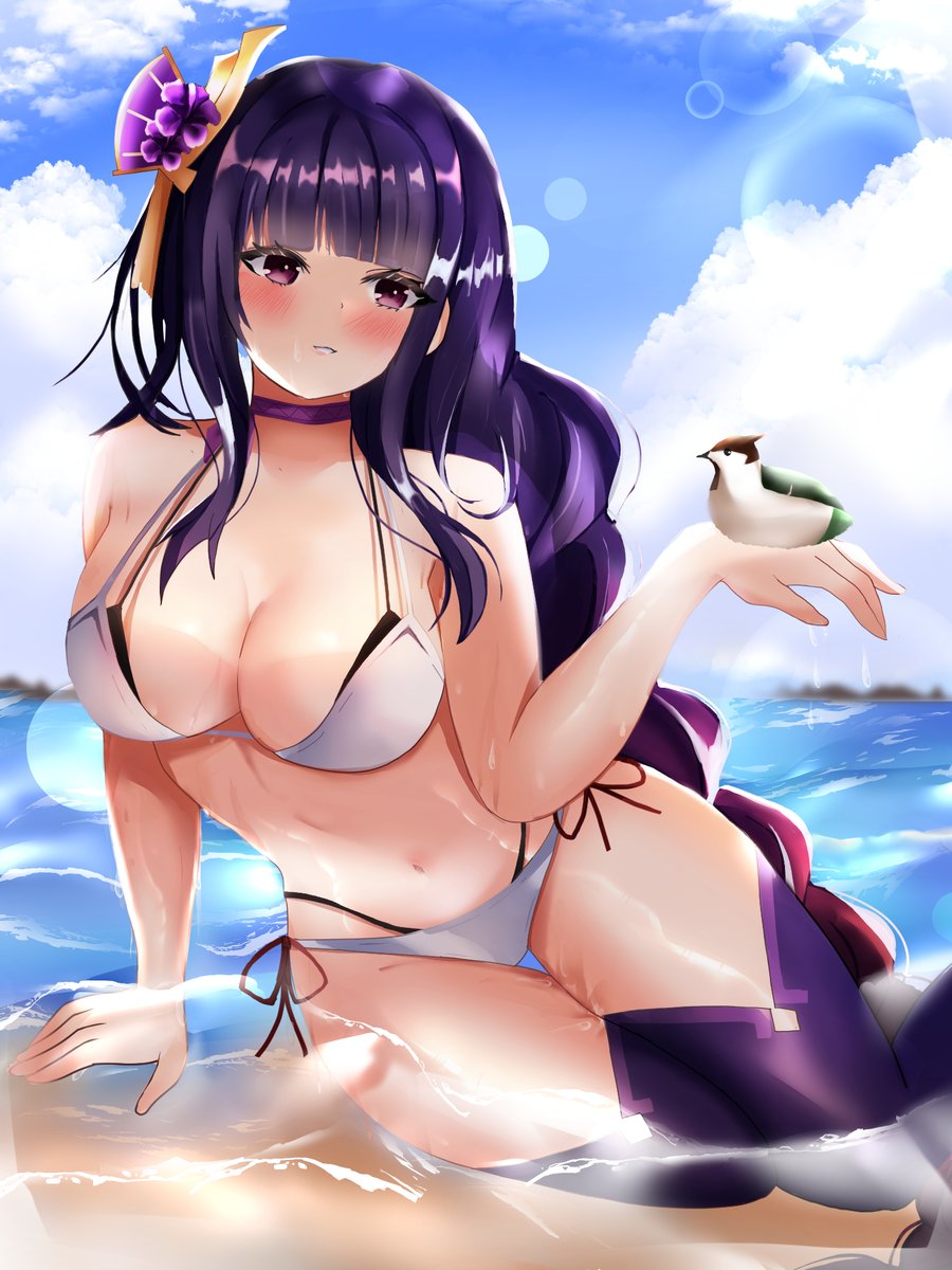 雷電将軍
#イラスト #イラスト好きな人と繋がりたい #原神 #GenshinImapct 