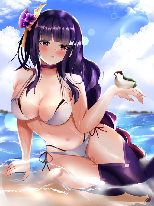 雷電将軍
#イラスト #イラスト好きな人と繋がりたい #原神 #GenshinImapct 