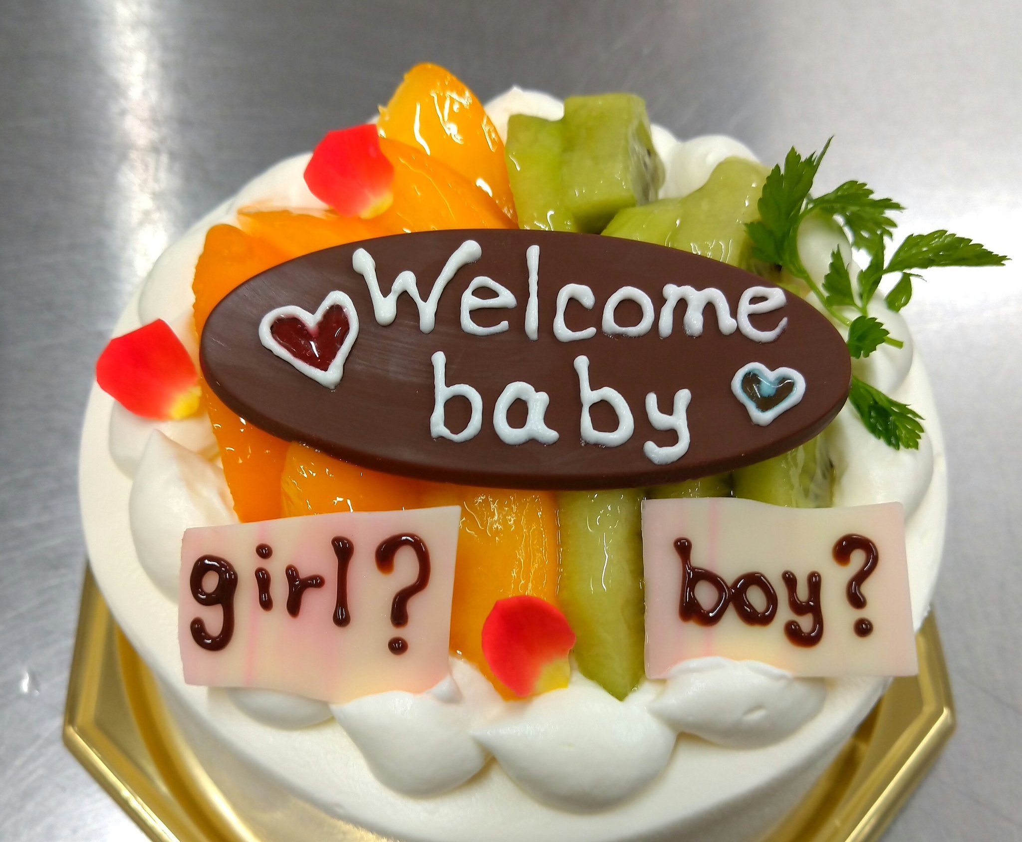 Twitter 上的 安城やさしいケーキの店montreモントル 生まれてくる赤ちゃんの体の性別を サプライズで教える ジェンダーリビールケーキ サンドしてあるフルーツは 黄桃 女の子かな キウイ 男の子かな 想像以上でかわいい ってお声をいただきました ケーキ