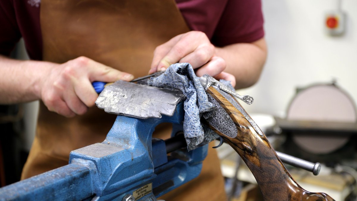 The creation of a Longthorne gun relies on precision, classic craftsmanship and excellent attention to detail.

The magic starts as soon as we receive your deposit, then we start on the component parts of your gun and any bespoke engraving.

Learn more &gt; bit.ly/3xSGBG1