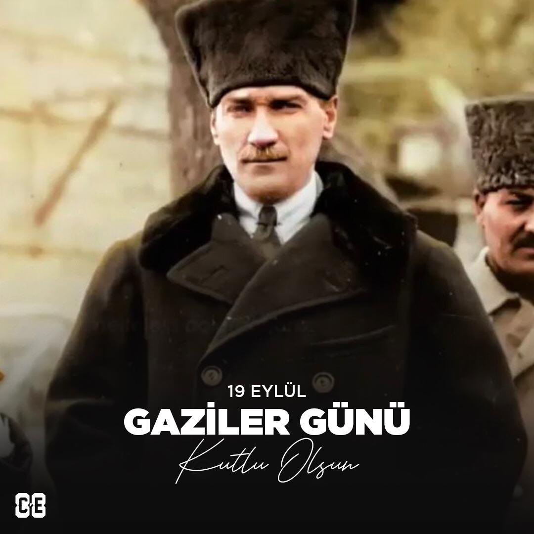 Başta Gazi Mustafa Kemal Atatürk ve silah arkadaşları olmak üzere tüm gazilerimizi rahmetle anıyorum 🇹🇷
#GazilerGünü