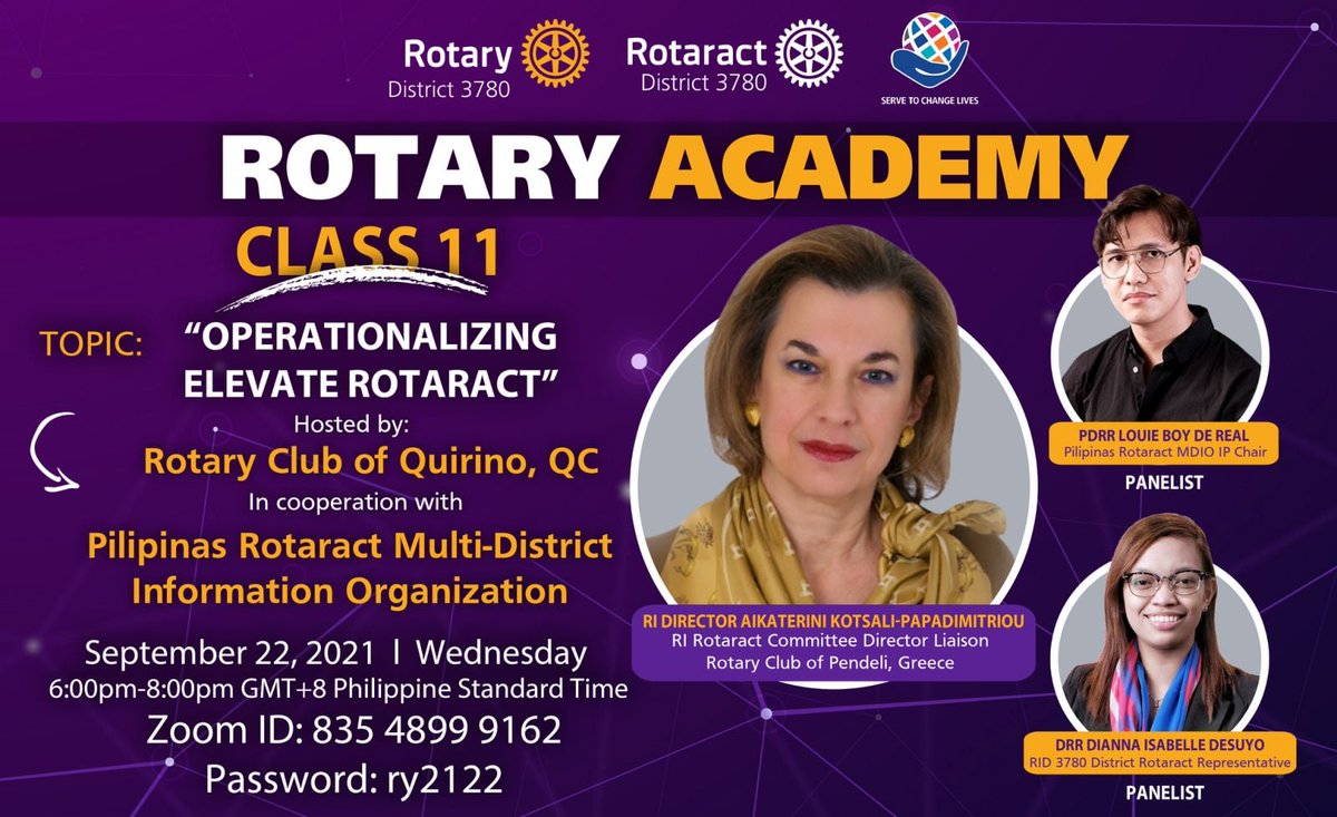 rotaract3780's tweet photo. The Rotary Academy Series is a joint undertaking of the District 3780 Rotary and Rotaract.
More info at https://t.co/4PcAirG1zh
#StellarDistrict
#ServeToChangeLives
#QCRACStars
#RotaractDistrict3780
#LifeChangingYear
#UnDIANNAbleService
#BasicEducationAndLiteracy https://t.co/HULN9Yy7jD