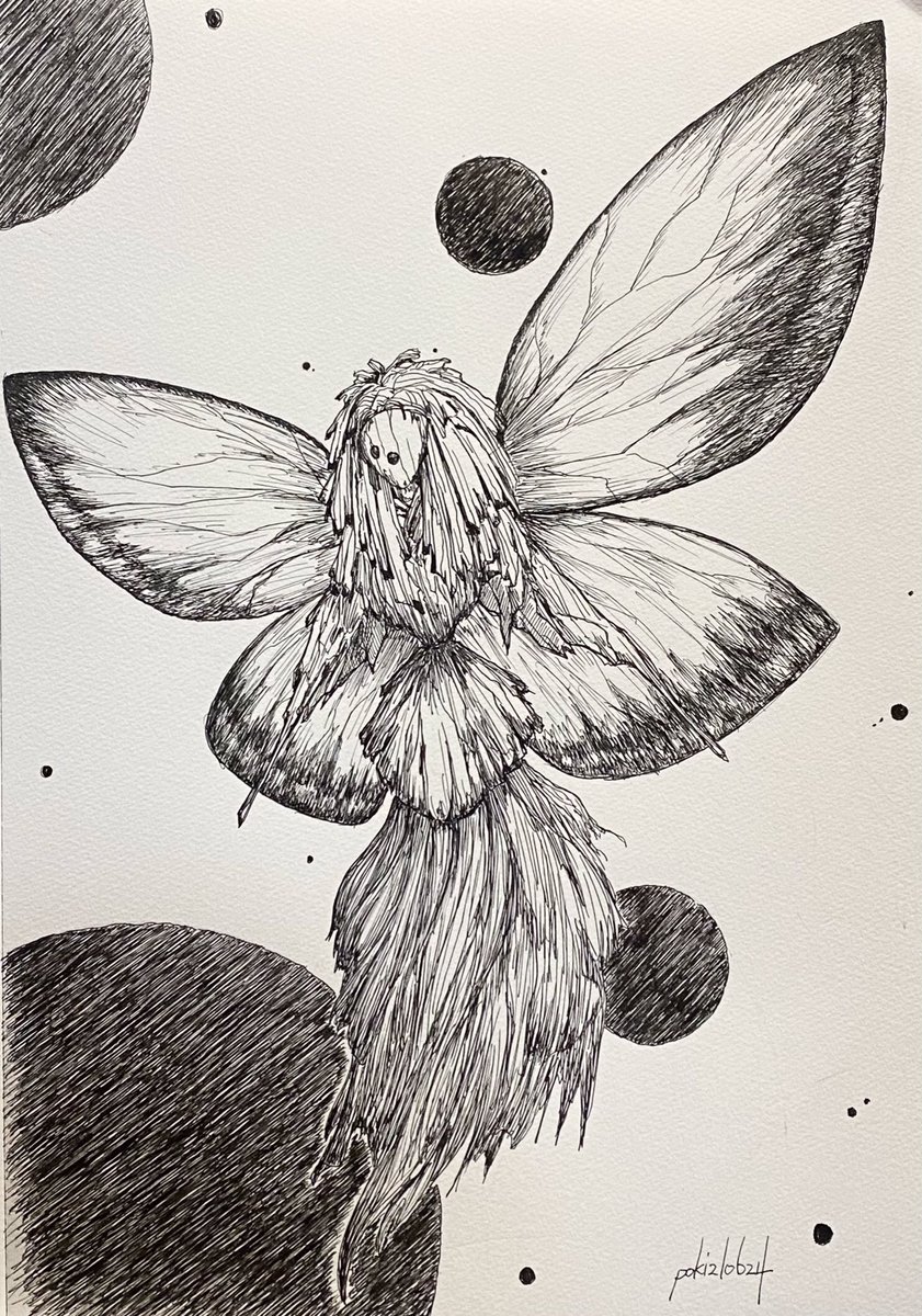#貴方の世界観を詰め込んだ作品を見せてください
#私の絵柄が性癖に刺さる人に届いて欲しい
この世に程近い異世界の生き物や風景をボールペンやシャーペンで描いています。 