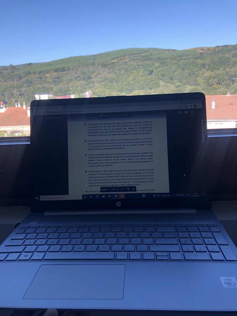 anadebande's tweet image. Y aunque sea domingo,nos comprometimos @MackMontesinos y yo con @tu_abandono en presentar preguntas para que se esclarezcan los hechos acaecidos en la Prisión de Villena. Lo que no queremos es que se criminalice a todos los #FuncionariosdePrisiones ,como  pretende #Marlaska