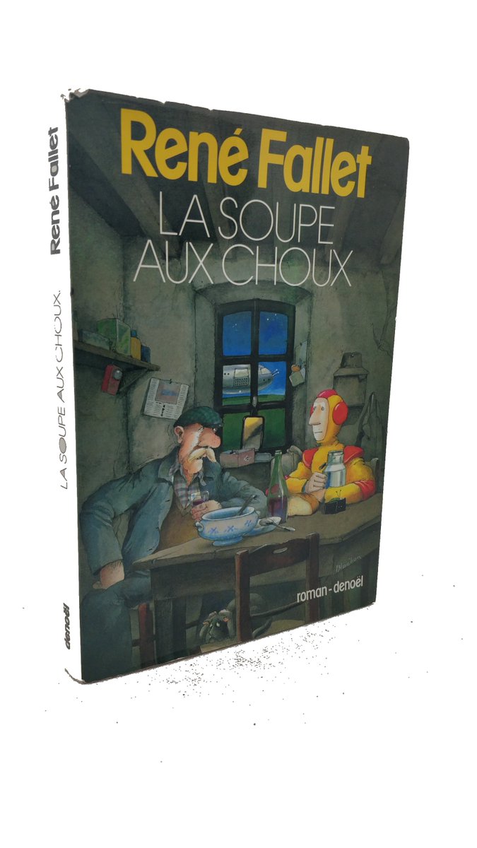 L3Plumes's tweet photo. Sur le stand E12 du Salon du Livre rare, vous pourrez trouver des choses récentes comme cet exemplaire de la célèbre 𝘚𝘰𝘶𝘱𝘦 𝘢𝘶𝘹 𝘤𝘩𝘰𝘶𝘹 avec une dédicace de René Fallet.
#EditionOriginale #LouisDeFunès #RenéFallet #Autographe #Dédicace #Envoi
#SalonDuLivreRare #Bookcoll https://t.co/GLveAj0VcF