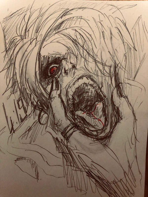 #心の声に従って描いた顔BEST4
調子いい時の 