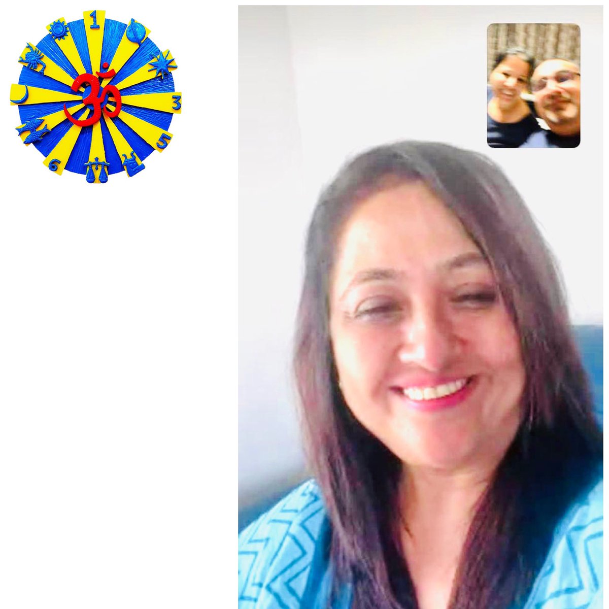 swetta_jumaani's tweet photo. The Essential Blurry picture of the new virtual meet-and-greet with clients. 😅😉
Ps. The selfie might be a bit blurry, but the **Magic of Blue** and the **Power of 24** is real. 💙🎉
#Selfie #MeetAndGreet #VirtualReality #ClientMeets #NewWays #Jumaani #SwettaJumaani https://t.co/gRvQLpHvTJ