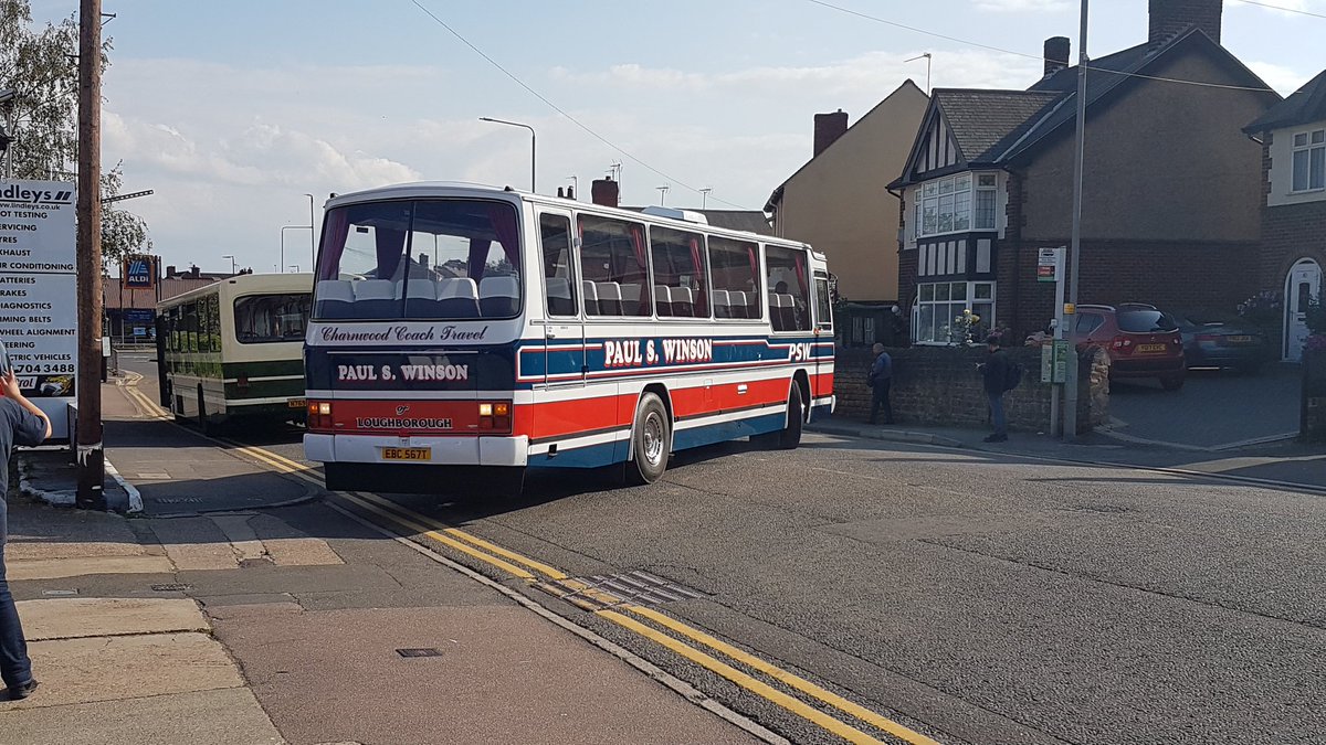 enthusiast_bus's tweet image. Preserved Paul S Winson Unicar Bodied Bedford YMT new to Charnwood Coaches of Shepshed in 1979. This one did runs yesterday also. Unfortunately I didn't get  a chance to have a ride on it.