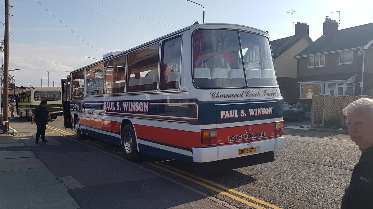 enthusiast_bus's tweet image. Preserved Paul S Winson Unicar Bodied Bedford YMT new to Charnwood Coaches of Shepshed in 1979. This one did runs yesterday also. Unfortunately I didn't get  a chance to have a ride on it.