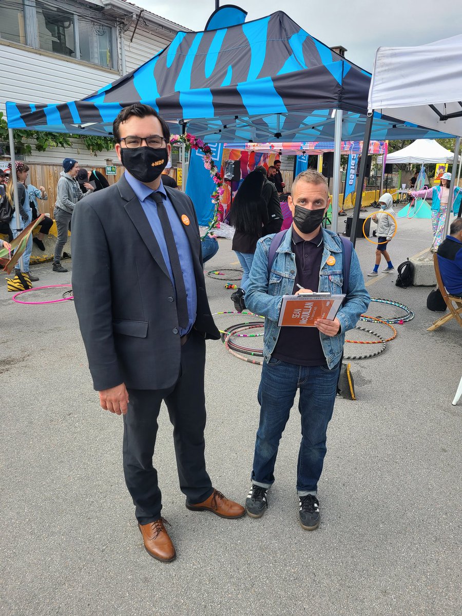 Had a good time in Vancouver South near 50th and Main today. There was an event at Punjabi Market and it was good to meet many who had said they had already voted for me! Remember to vote on Monday, make a plan, make it happen! #Elxn44 #MyVanSouth #VancouverSouth #VanSouth