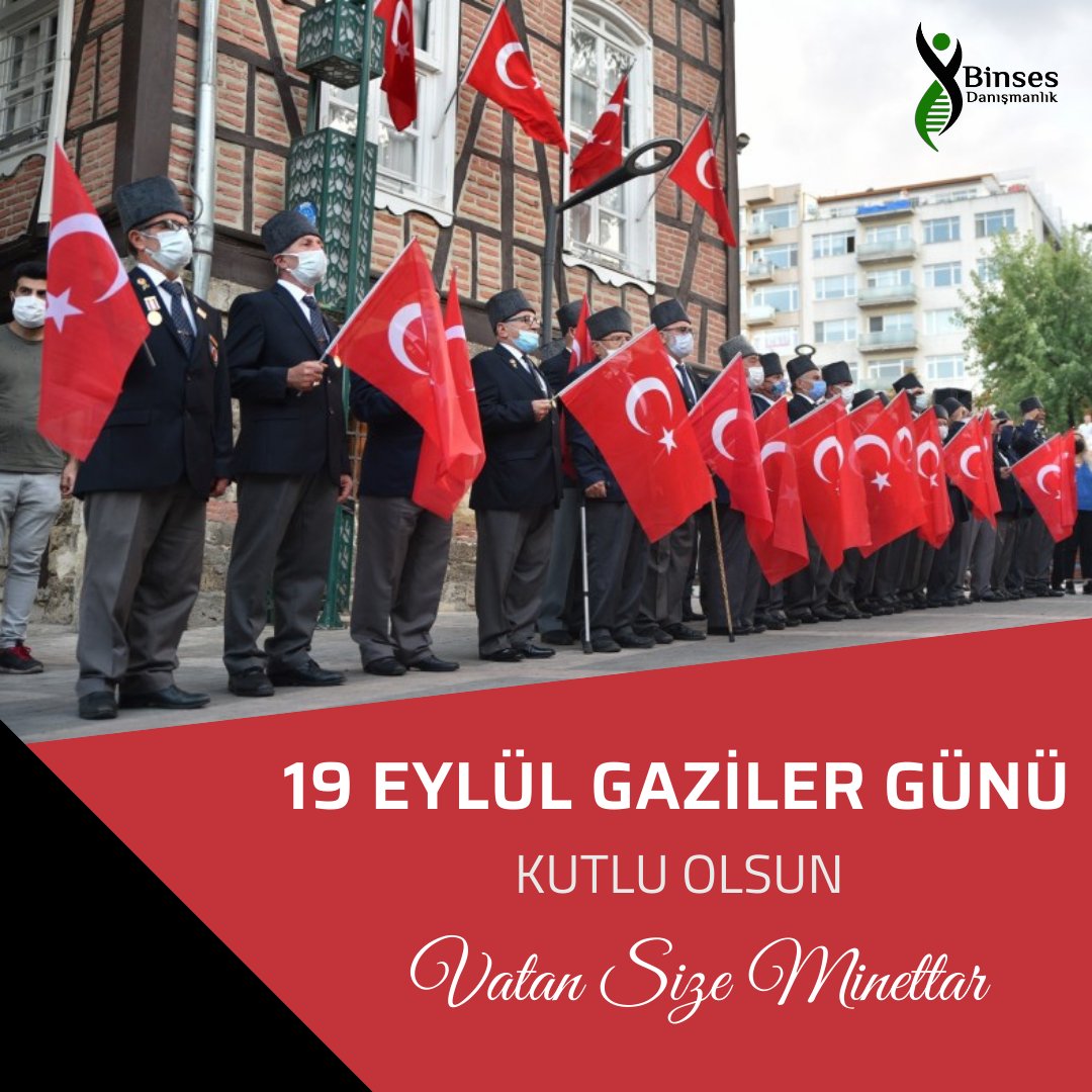 Başta Gazi Mustafa Kemal Atatürk ve silah arkadaşları olmak üzere vatanımız için mücadele eden kahraman gazilerimizin 19 Eylül #GazilerGünü kutlu olsun. 🇹🇷 🇹🇷